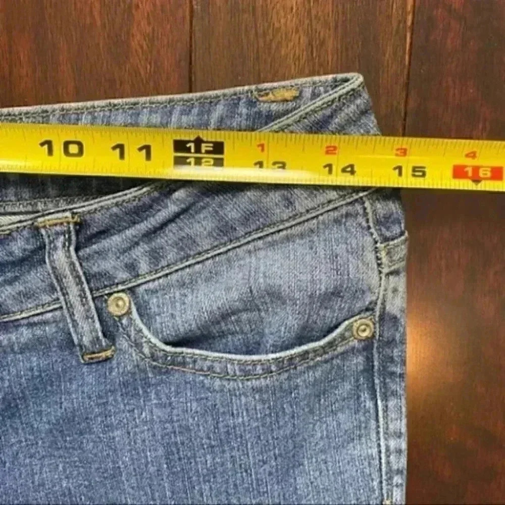 Vintage Bluenotes Low Rise Baby Bootcut Jeans Y2K Mid Blue Denim Size 26 - Picture 11 of 16